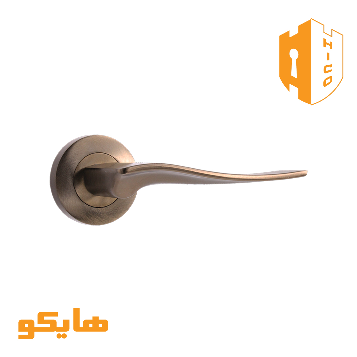 دستگیره دوتکه داخلی 14992 سربی هایکو زیتونی