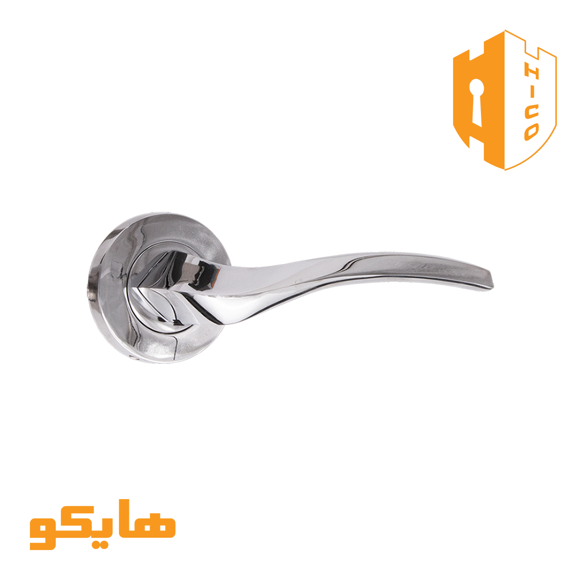 دستگیره دوتکه داخلی سربی 12993 هایکو کروم