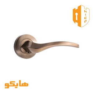 دستگیره دوتکه داخلی12992 سربی هایکو زیتونی