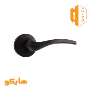 دستگیره دوتکه داخلی12991 سربی هایکو مشکی