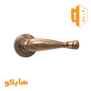 دستگیره دوتکه داخلی 13992 سربی هایکو زیتونی