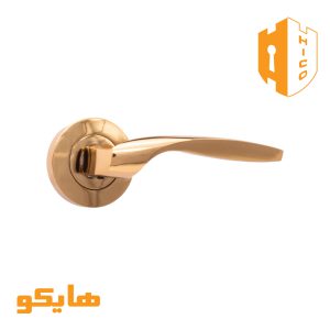 دستگیره دوتکه داخلی17994 آلومینیوم هایکو طلایی