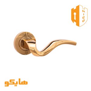 دستگیره دوتکه داخلی 19994 آلومینیوم هایکو طلایی