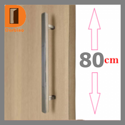 دستگیره پروفیلی (مکعبی) کروم 80 سانتیمتر