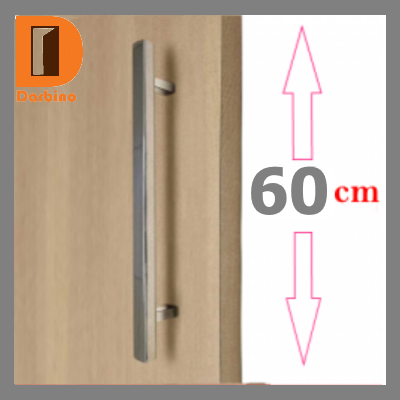 دستگیره پروفیلی (مکعبی) کروم 60 سانتیمتر