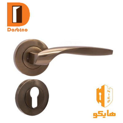 دستگیره دوتکه داخلی17992 آلومینیوم هایکو زیتونی